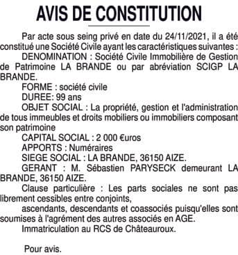 Contenu publication
