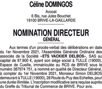 Contenu publication