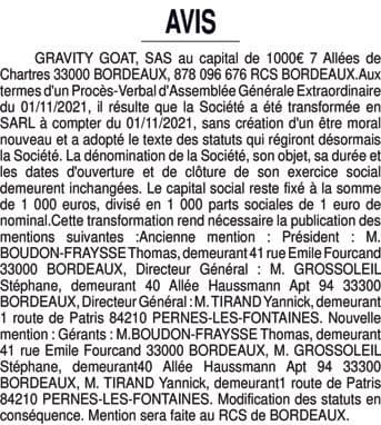 Contenu publication