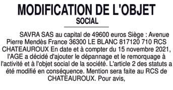 Contenu publication