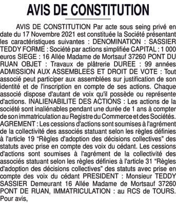 Contenu publication