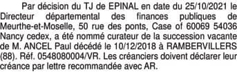 Contenu publication