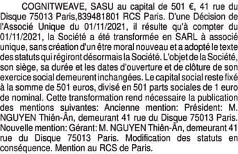 Contenu publication