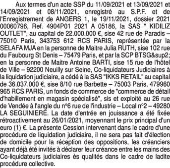 Contenu publication