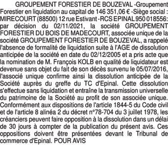 Contenu publication