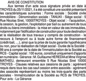 Contenu publication