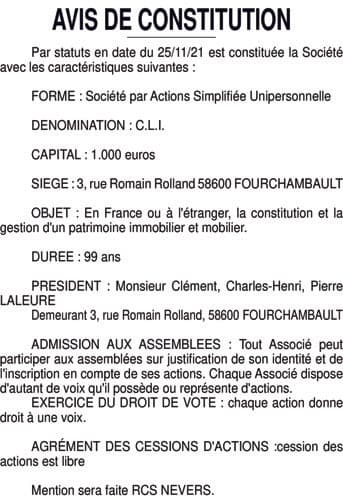 Contenu publication