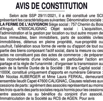 Contenu publication