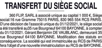 Contenu publication