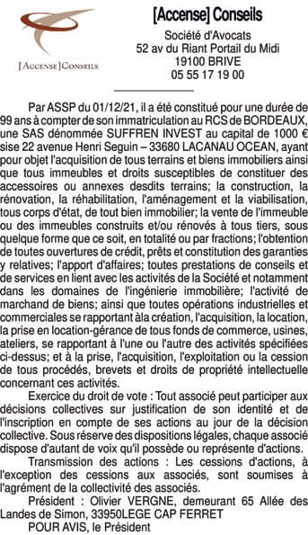 Contenu publication