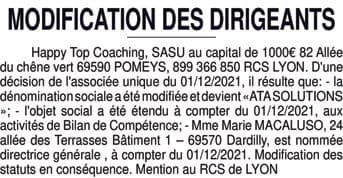 Contenu publication