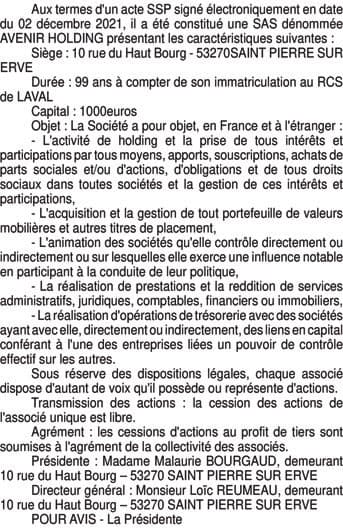Contenu publication