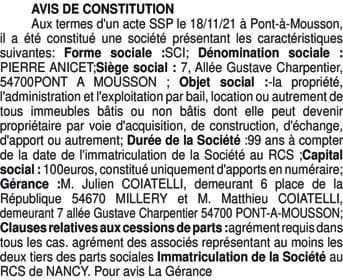 Contenu publication