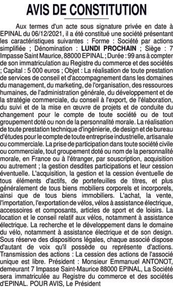 Contenu publication