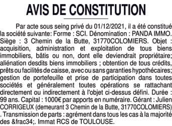 Contenu publication