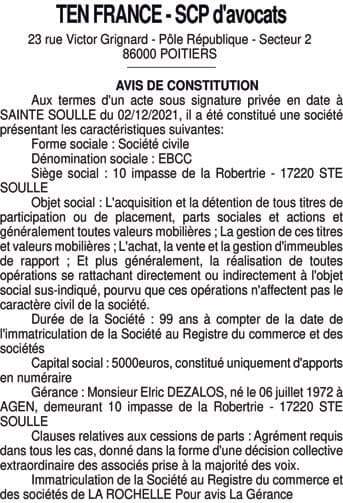 Contenu publication