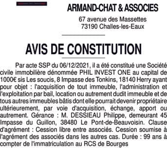 Contenu publication