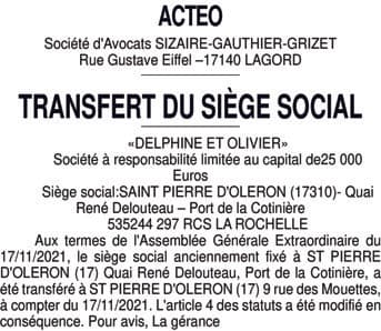 Contenu publication