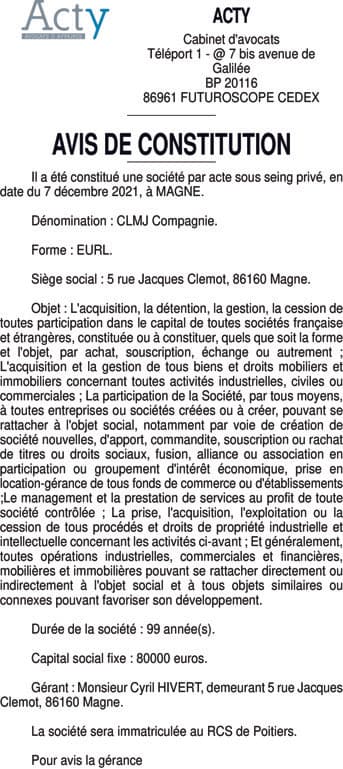 Contenu publication