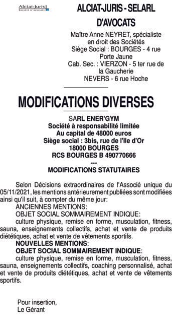 Contenu publication
