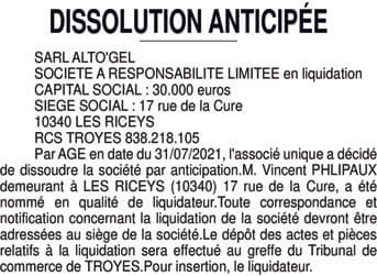 Contenu publication