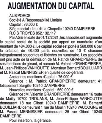 Contenu publication