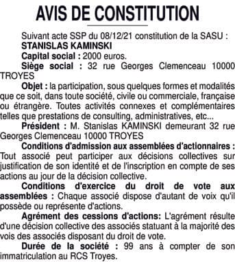 Contenu publication
