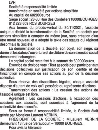 Contenu publication