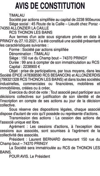Contenu publication