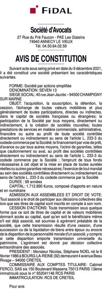 Contenu publication