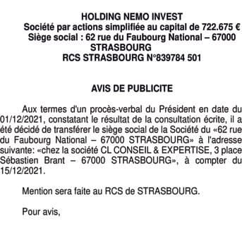 Contenu publication