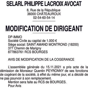 Contenu publication