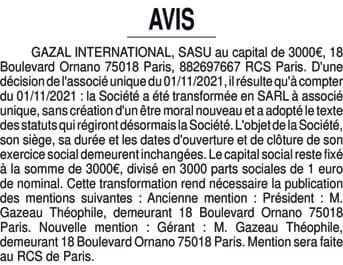 Contenu publication