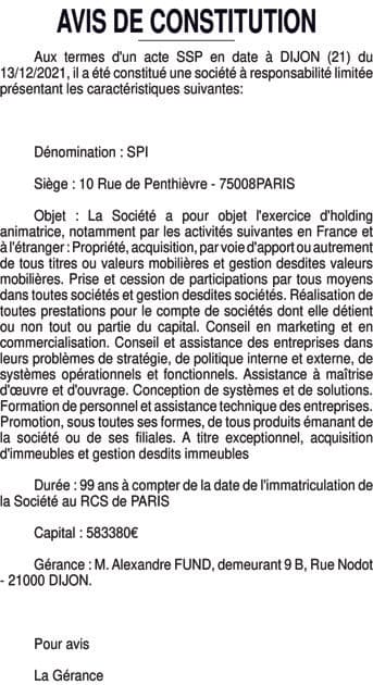 Contenu publication