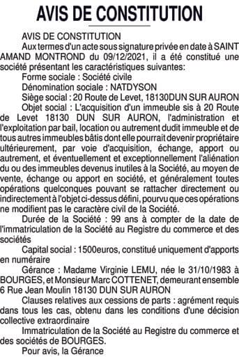 Contenu publication