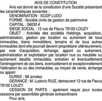 Contenu publication