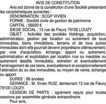 Contenu publication