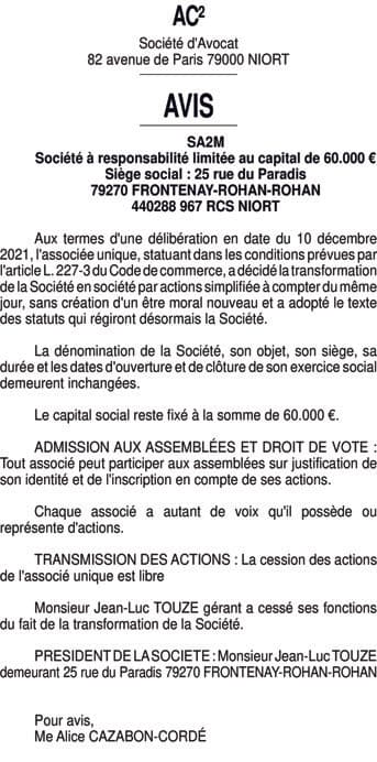 Contenu publication