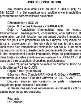 Contenu publication