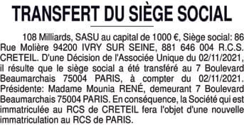 Contenu publication