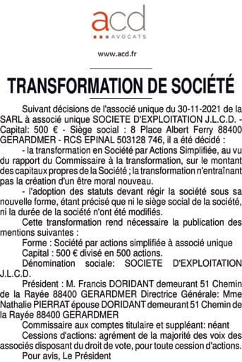 Contenu publication