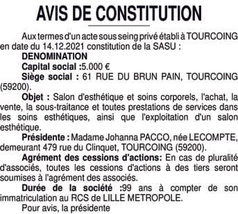Contenu publication