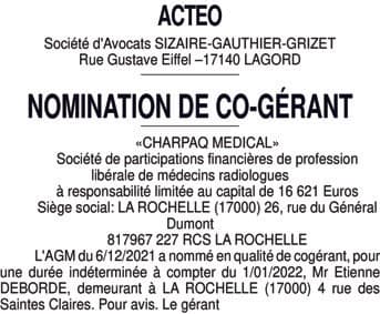 Contenu publication