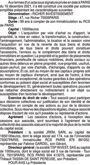 Contenu publication