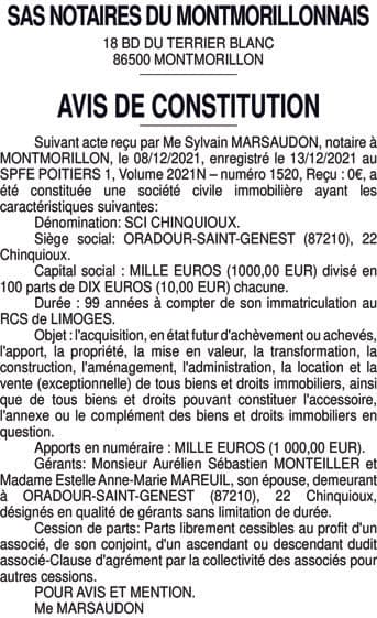 Contenu publication