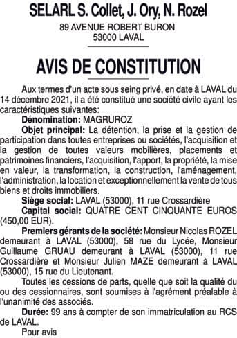 Contenu publication