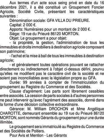 Contenu publication