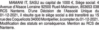 Contenu publication