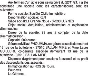 Contenu publication