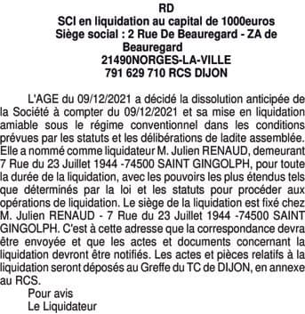 Contenu publication